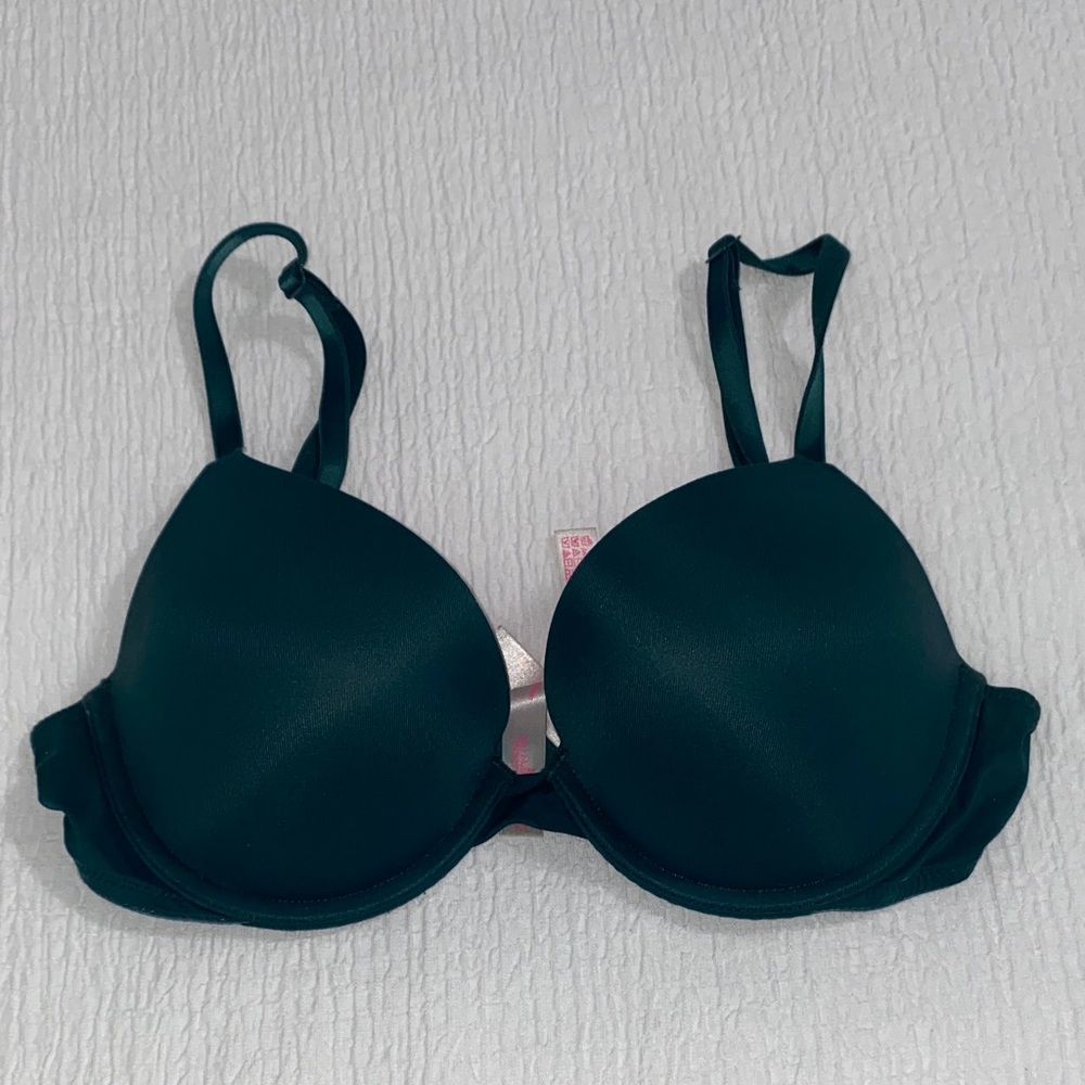 Elegant Dark Green Bra